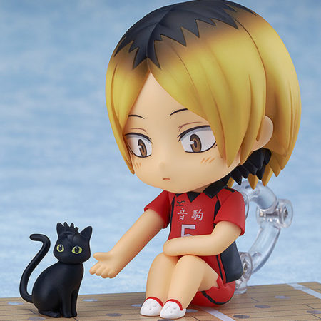 Haikyuu Kei Tsukishima Q Version Nendoroid Action Figures Toy Figurine Anime Figures Model Game Character Statue Toy Desktop Collections Decorations Kids Gift