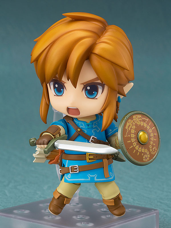 The Legend of Zelda Breath of the Wild Nendoroid Link Deluxe Edition-4681