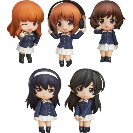 Girls und Panzer der Film Nendoroid Petite 5-Set Ankou Team Version-0