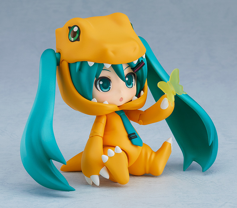 Digimon Nendoroid Hatsune Miku: Kigurumi Agumon Ver. - Nendoworld