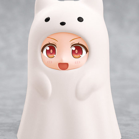Nendoroid More Kigurumi Face Parts Case (Ghost Cat White)